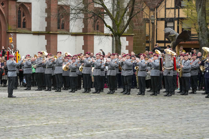 Das Heeresmusikkorps Koblenz (Foto: Holger Knecht)