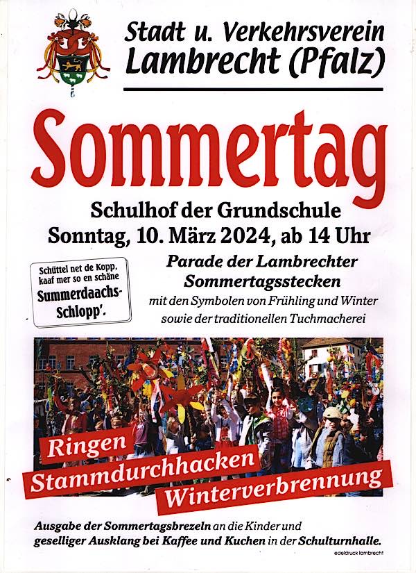 Sommertag 2024 in Lambrecht