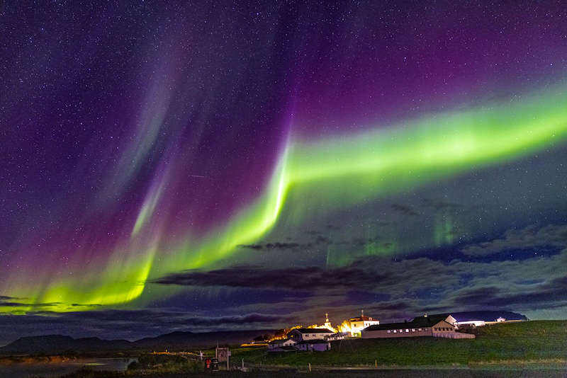 Polarlichter am Myvatn (Foto: Andreas Huber)