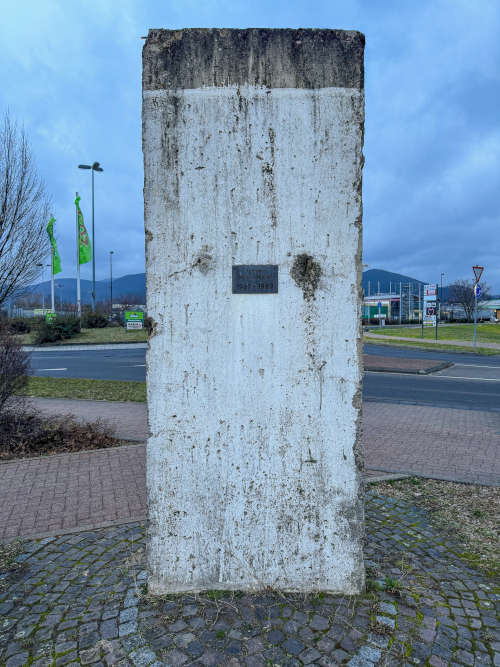 Teilstück der Berliner Mauer (Foto: Holger Knecht)