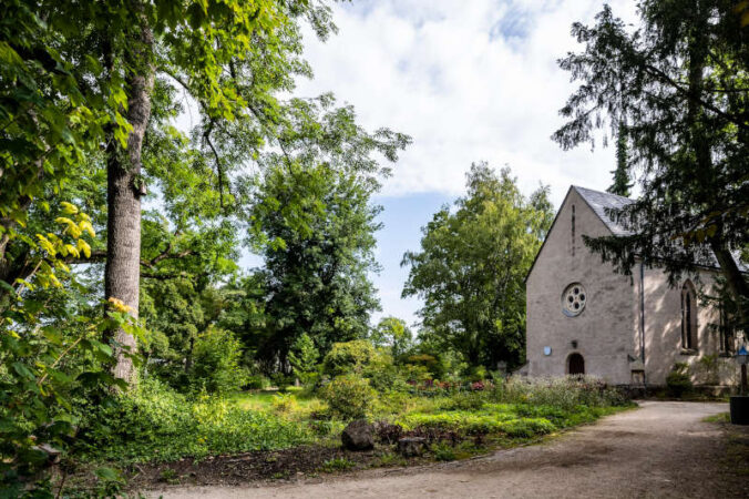 Gotische Kapelle im Adenauerpark (Foto: Klaus Venus)