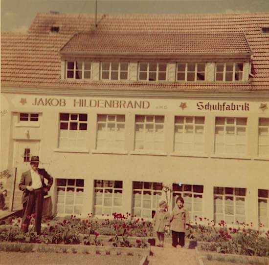 Ab 1911 wurden von Jakob Hildenbrand in Gersbach Schuhe produziert – zunächst im Wohnhaus und ab 1935 in einem Neubau. (Foto: Sammlung Stadtarchiv / Dr. Esther Ringling)
