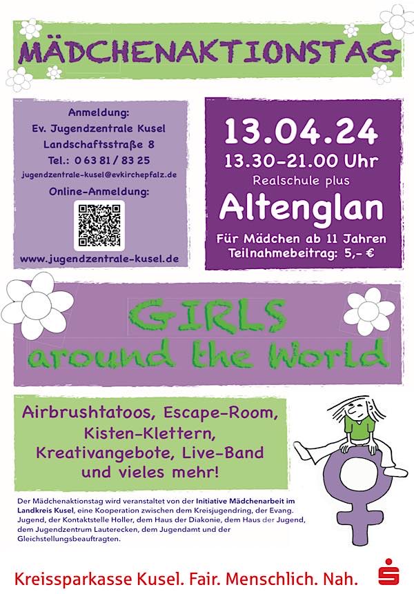Mädchenaktionstag am 13. April 2024 in Altenglan