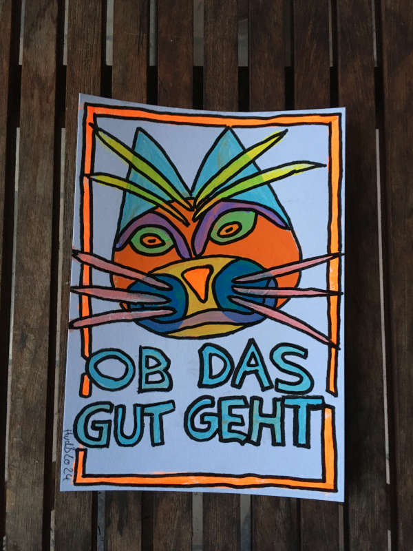 Ob das gut geht (Foto: Helmut van der Buchholz)