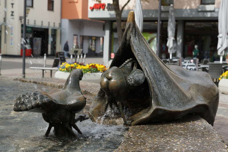 Elwetritsche-Brunnen in Neustadt an der Weinstraße (Foto: Holger Knecht)