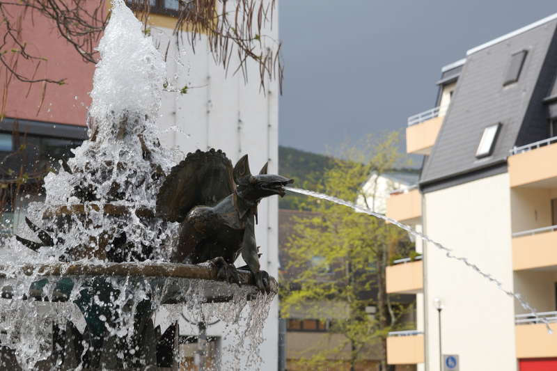 Elwetritsche-Brunnen in Neustadt an der Weinstraße (Foto: Holger Knecht)