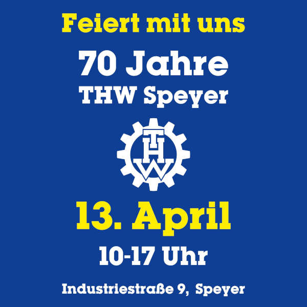 70 Jahre THW Speyer