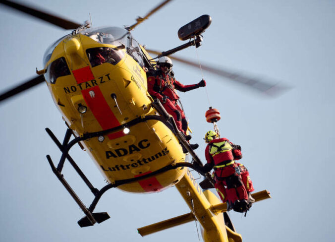 Übung für den Ernstfall (Foto: ADAC Luftrettung / Thomas Frey)