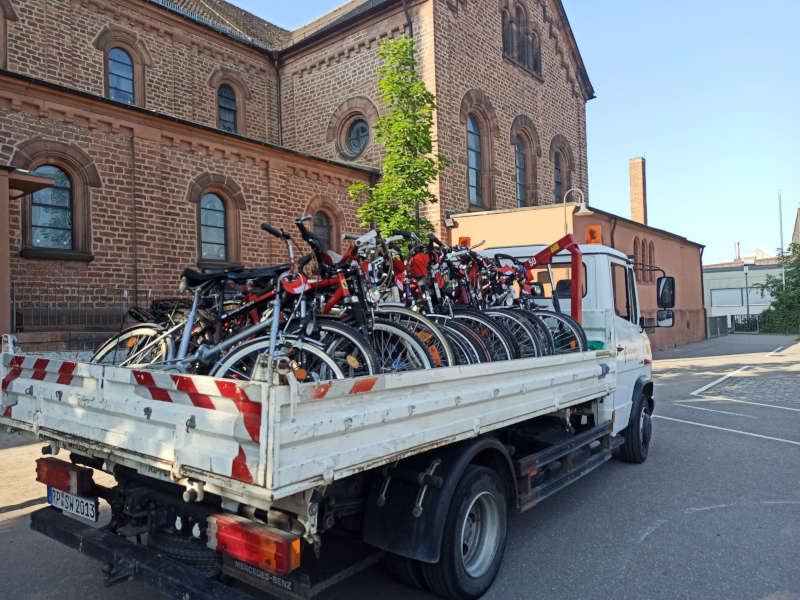 Fahrradflohmarkt (Foto: Stadtverwaltung Schifferstadt)