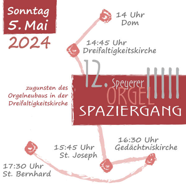 Speyerer Orgelspaziergang 2024