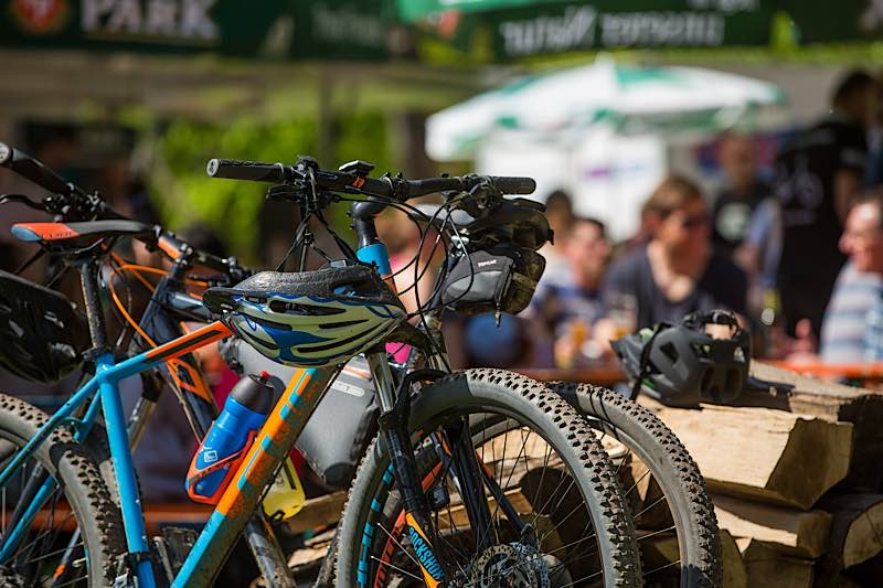 Mountainbikes beim NSO (Landesforsten.RLP.de / J.Fieber)