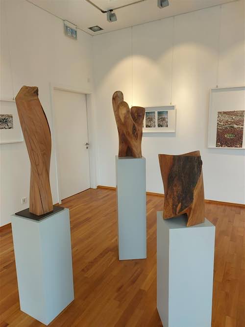 Ausstellung „Vom Festhalten und Loslassen“ (Foto: Stadtverwaltung Frankenthal)