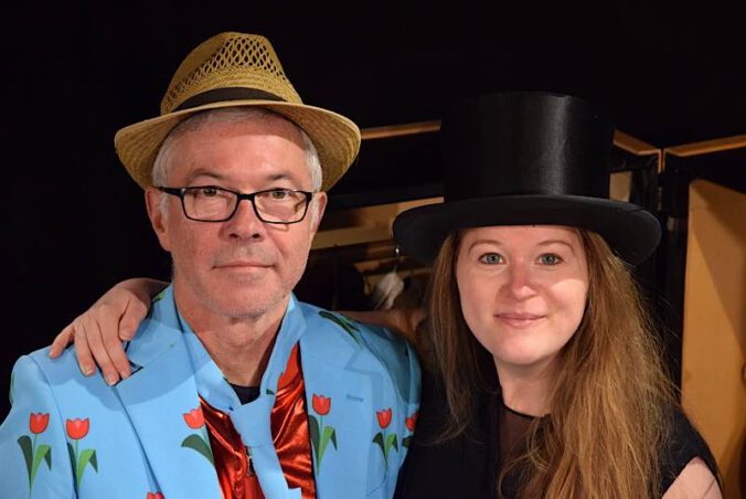 Frank Schäffer und Leni Bohrmann (Foto: Heinz Kindler)