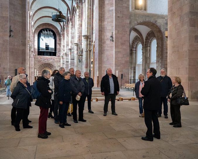 Domführung mit Domdekan Dr. Christoph Kohl (Quelle: Domkapitel Speyer, Foto: Klaus Landry)