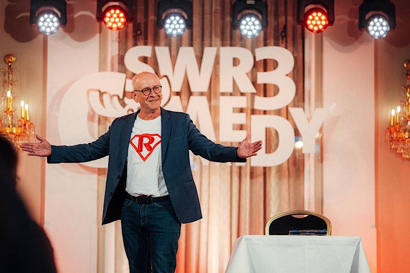 Stefan Reusch beim „SWR3 Comedy Festival“ 2024. © SWR3/Adrian Walter