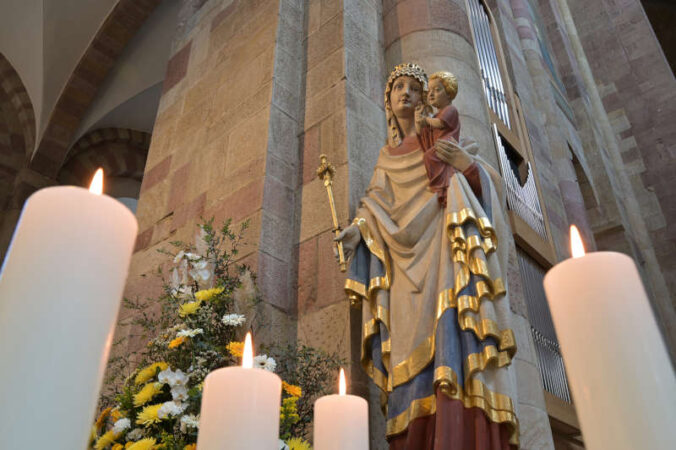 Das Gnadenbild im Speyerer Dom (Foto: Dr. Christoph Maria Kohl)