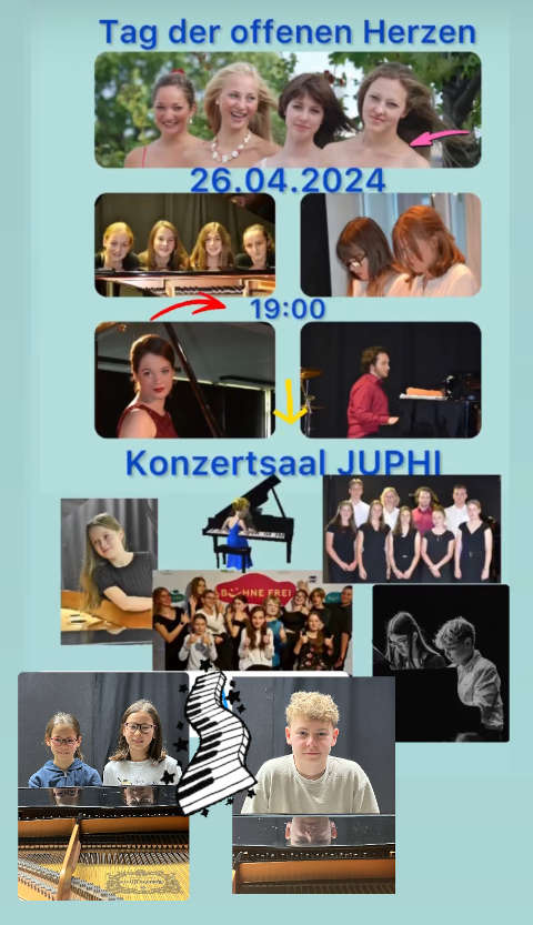 Konzert der JUPHI-Musikschule am 26. April 2024 in Neustadt an der Weinstraße