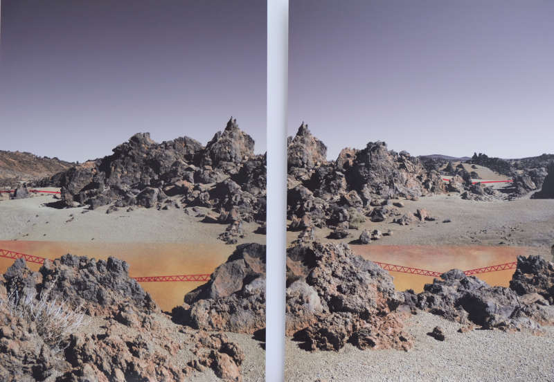 Monika Kropshofer: Teneriffa, 2011, Diptychon (Foto: Monika Kropshofer)