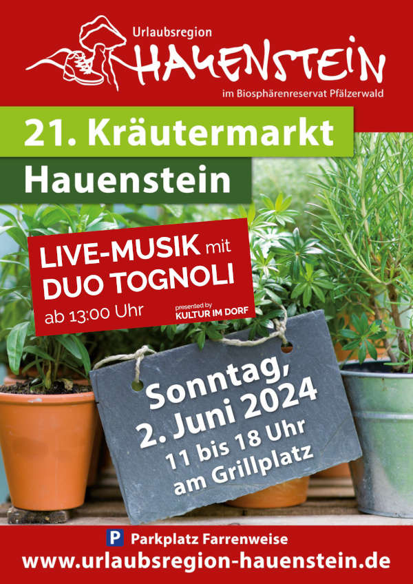 Plakat Kräutermarkt 2024