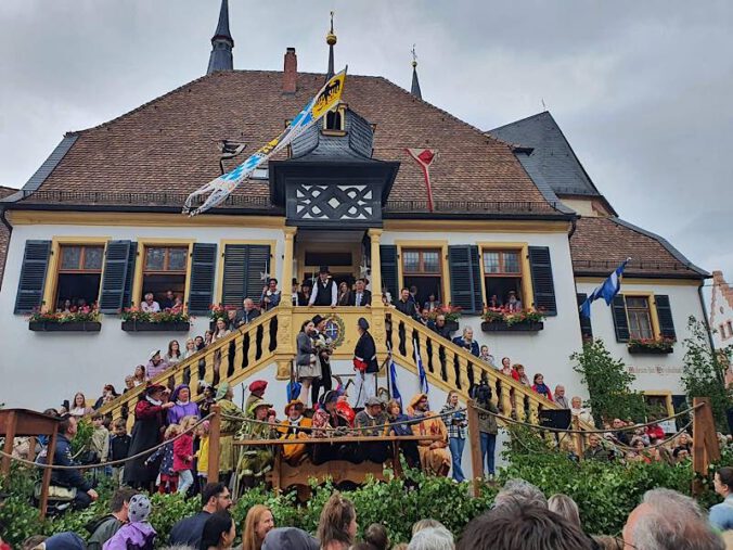 Geißbockversteigerung in Deidesheim (Foto: Monika Brauer)