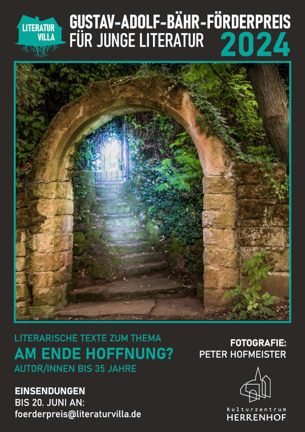 Literaturvillapreis 2024_Plakat