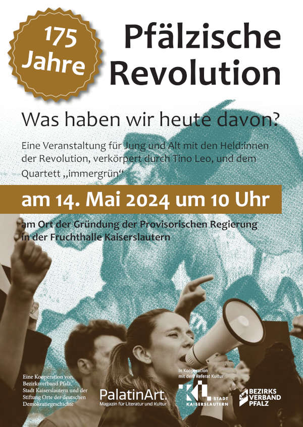 Plakat Pfälzische Revolution