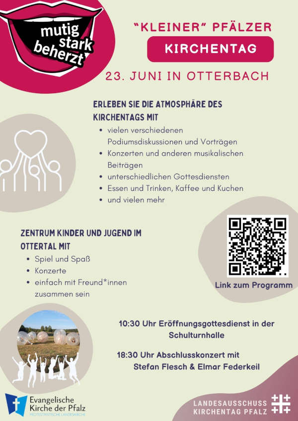 "kleiner" Pfälzer Kirchentag am 23. Juni