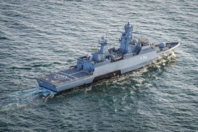 Korvette Ludwigshafen am Rhein (Foto 2023: Bundeswehr/Nico Theska)