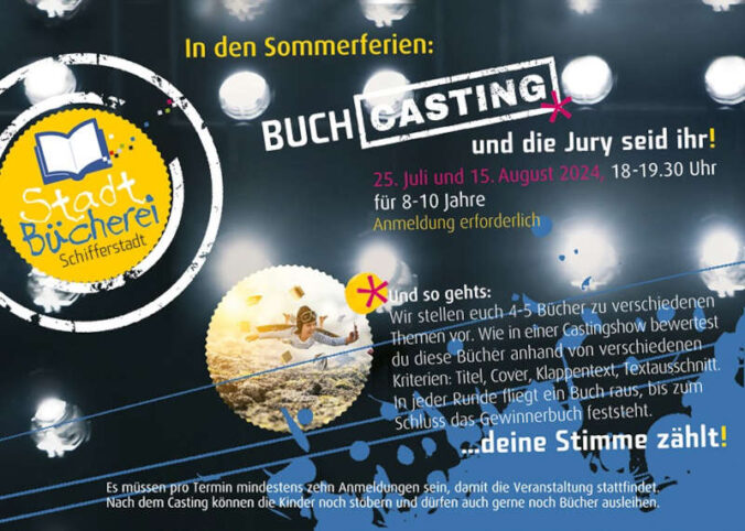 Stadtbücherei Buchcasting 2024