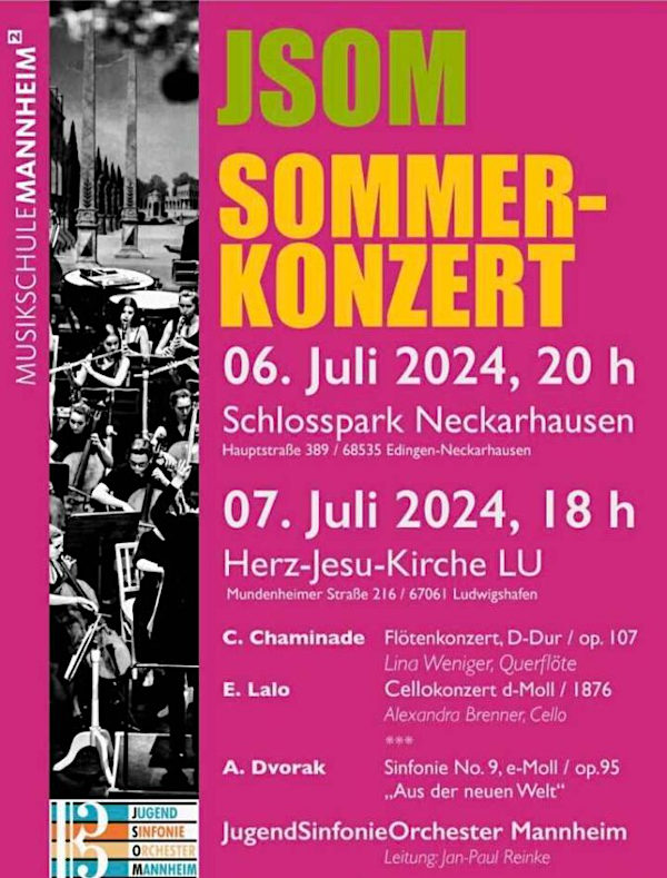 Konzert JugendSinfonieOrchester Mannheim