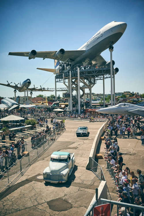 Boeing 747 und Parcours (Quelle TMSNHSP)