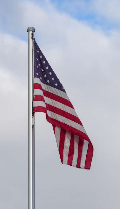 Flagge USA (Foto: Holger Knecht)