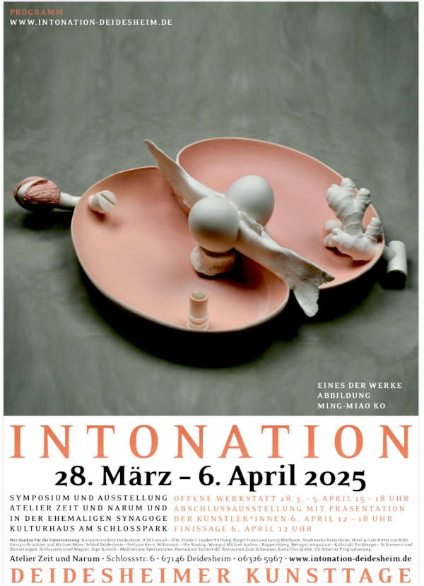 21. Intonation Deidesheimer Kunsttage 2025 von März bis April 2025