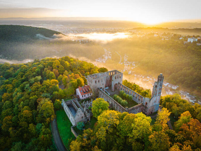 Die Klosterruine Limburg bei Bad Dürkheim (Foto: Heimatlichter GmbH, Pfalz.Touristik e.V.)