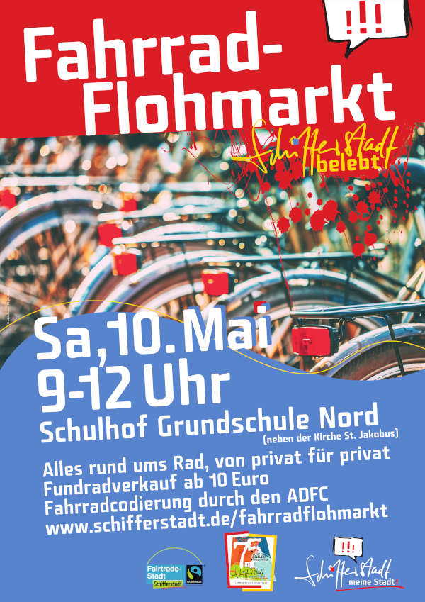Schifferstadter Fahrrad-Flohmarkt im Mai 2025