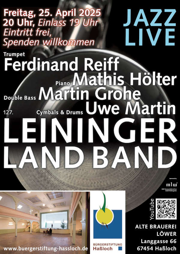 Leininger Land Band im April 2025 in Haßloch