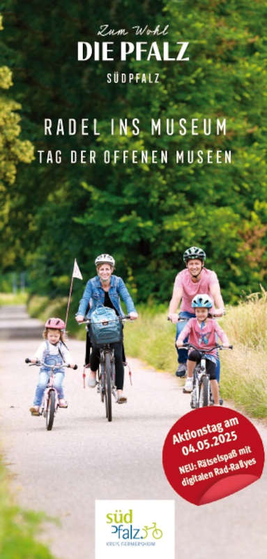 Aktionstag „Radel ins Museum – Tag der offenen Museen“ im Mai 2025 in der Südpfalz