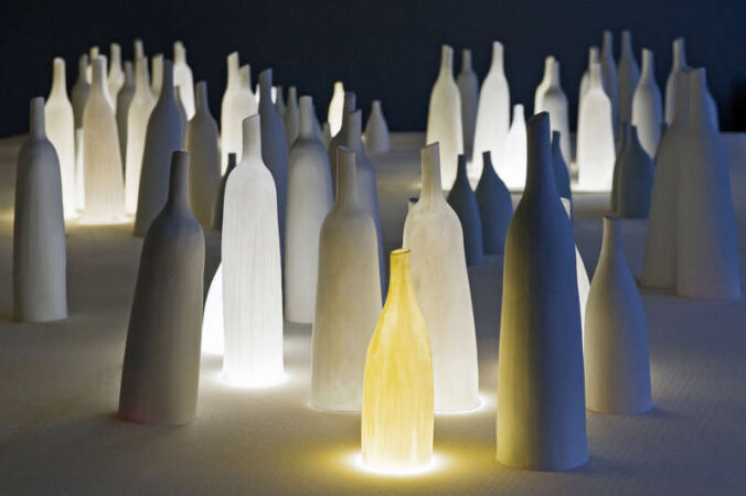 Christiane Toewe - whispering bottles (Foto: Jürgen Schabel)