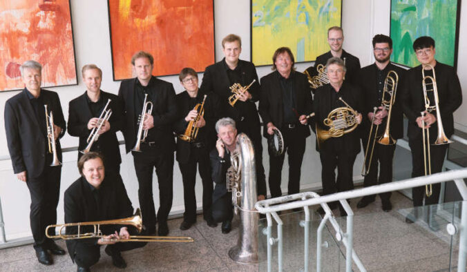Blechbläserensemble der Staatsphilharmonie (Foto: Amy Hoefs)