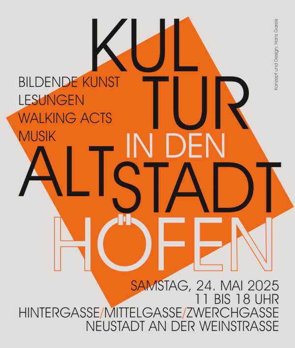 Kultur in den Altstadthöfen 2025 im Mai 2025 in Neustadt an der Weinstraße