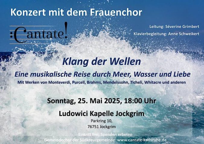 Konzert des Frauenchors :Cantate! im Mai 2025 in Jockgrim