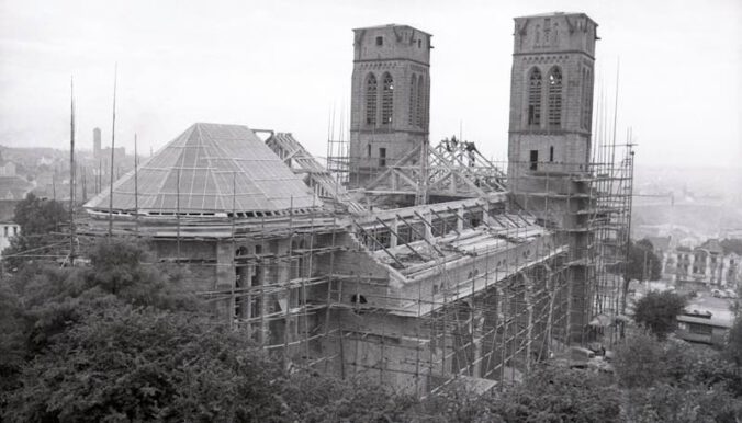 Die Pfarrkirche St. Piminius (Foto: Sammlung Wolfgang Runck / Stadtarchiv Pirmasens)