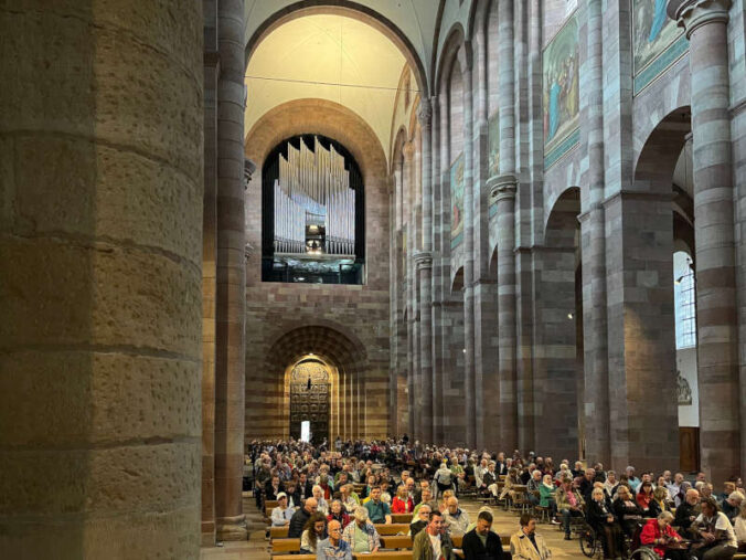 Immer gut besucht: der Orgelspaziergang (Quelle: Bistum Speyer)