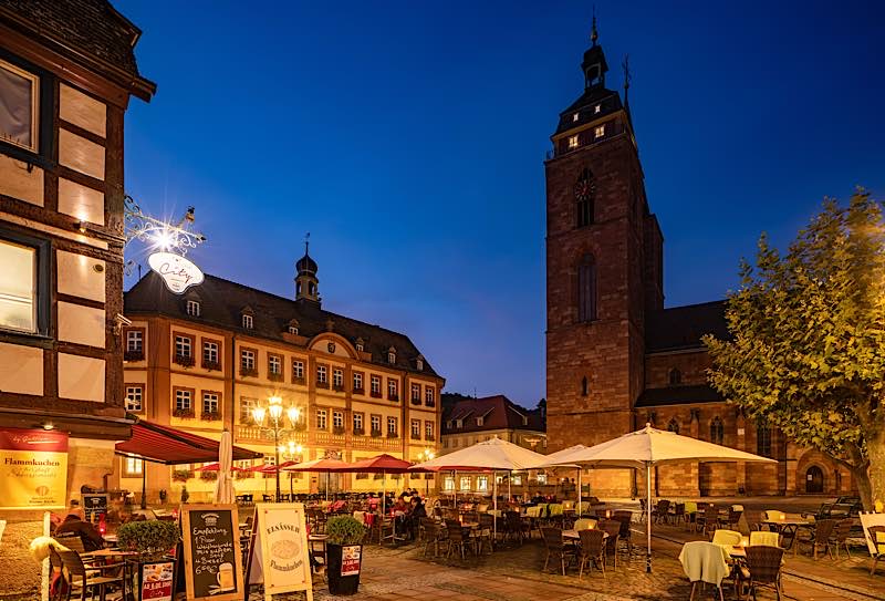 Marktplatz in Neustadt an der Weinstraße (Foto: Jochen Heim)