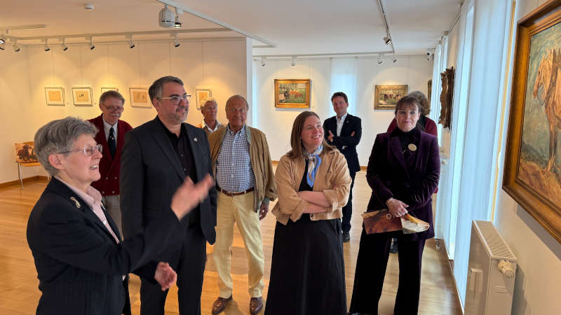 Ministerin Binz und OB Weigel (Foto: Stadtverwaltung Neustadt)