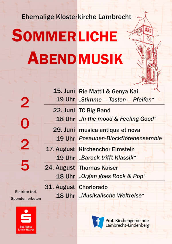 Sommerliche Abendmusik 2025
