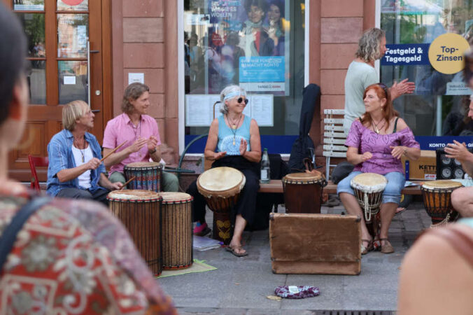 In der Landauer Innenstadt geht’s am 21. Juni bei d er „Fête de la Musique“ musikalisch rund. (Quelle: Stadt Landau)