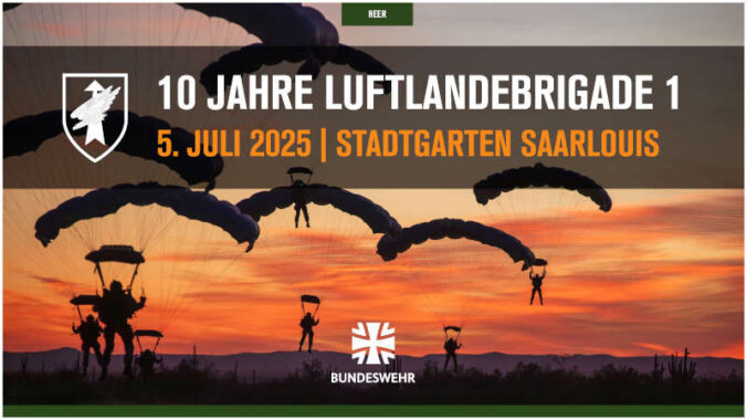 10 Jahre Luftlandebrigade 1