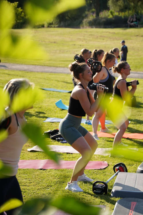 Sport im Strecktalpark (Foto: Stadt Pirmasens/ Sabine Reiser)