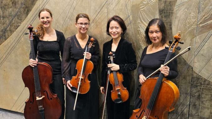 Ein Streichquartett der Deutschen Staatsphilharmonie Rheinland-Pfalz (Foto: privat)